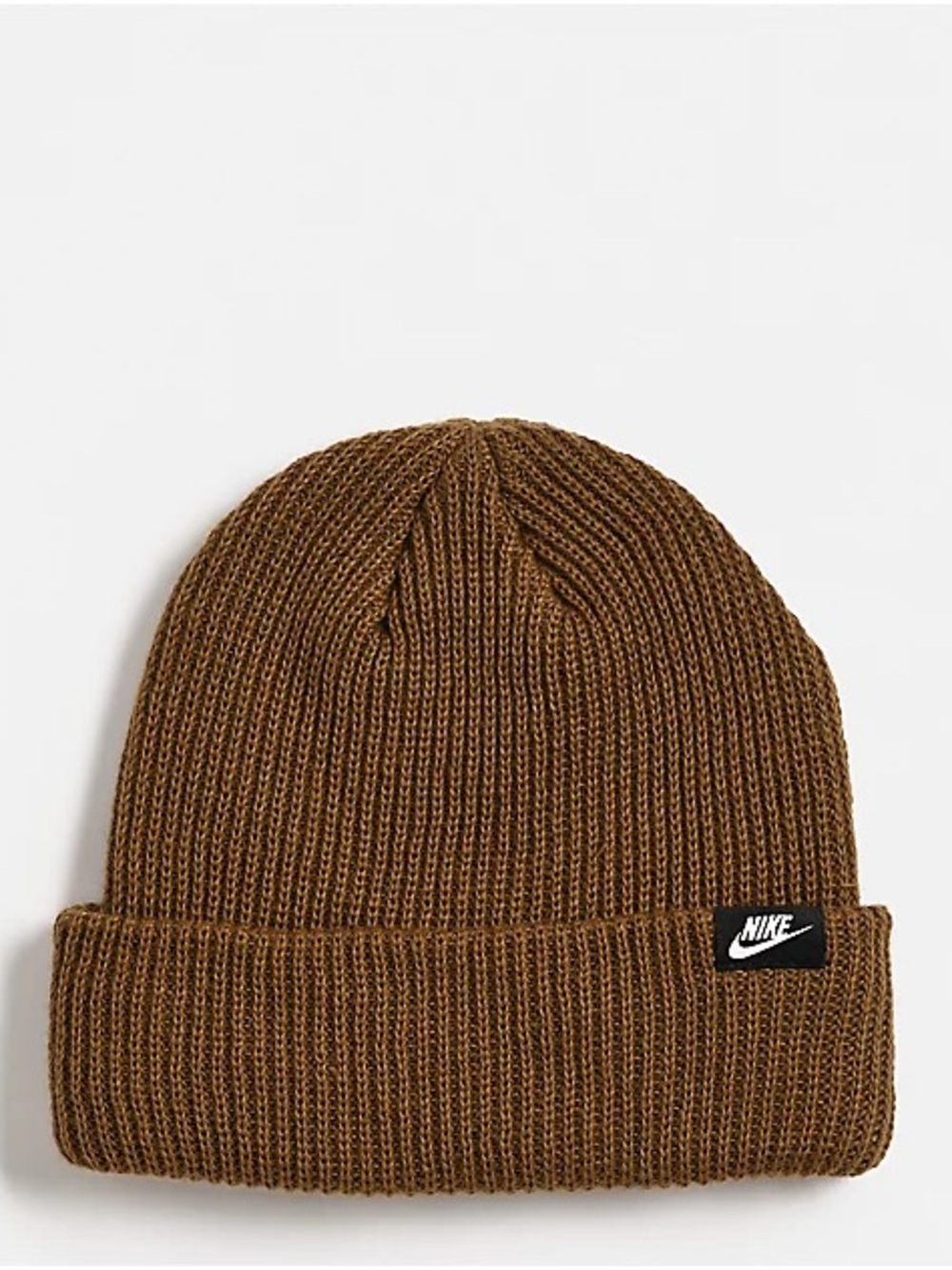 Nike Brown Knit Beanie - unisex